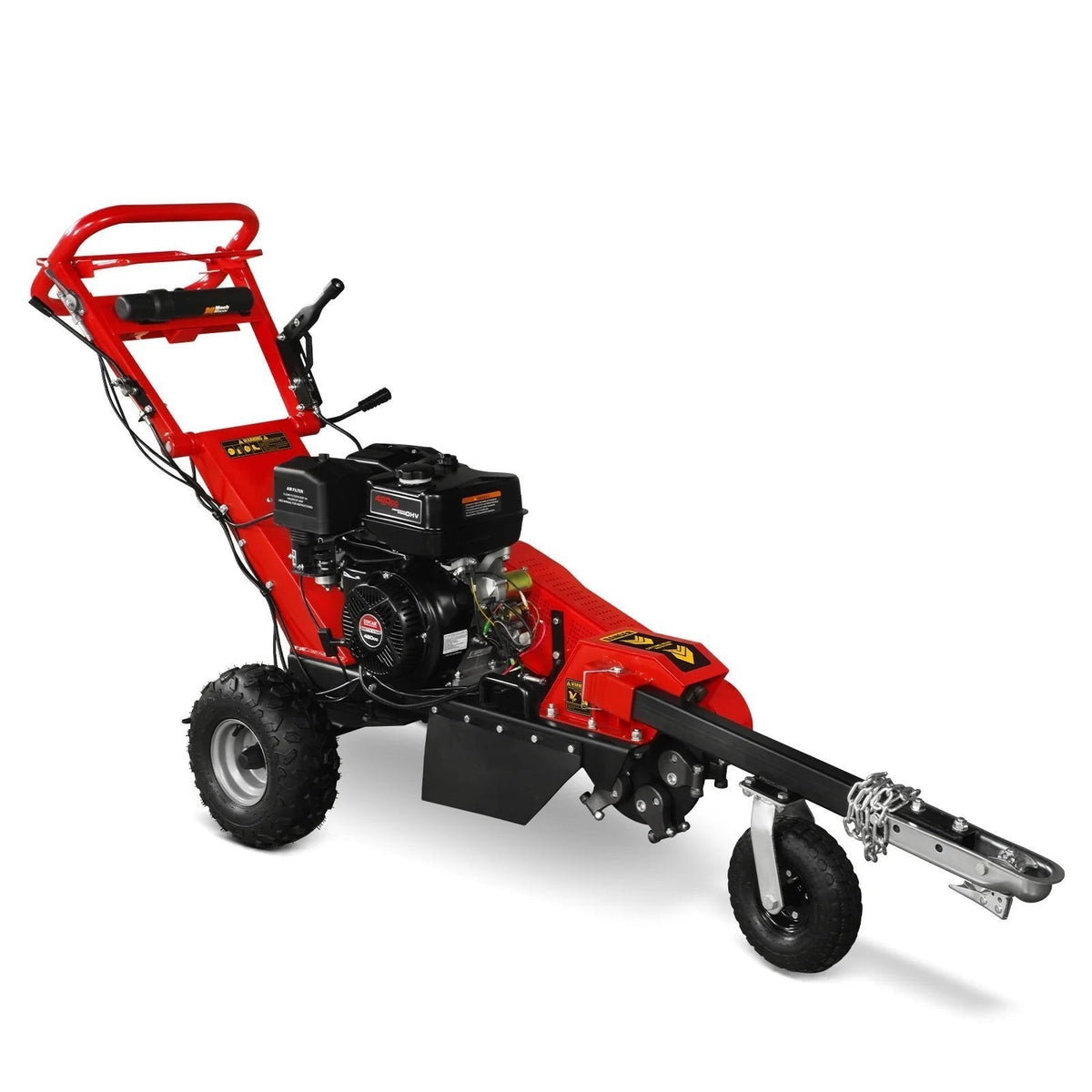 15 inch 15HP 420cc DUCAR E-Start Stump Grinder with Tow Bar, SG380 - Prioka