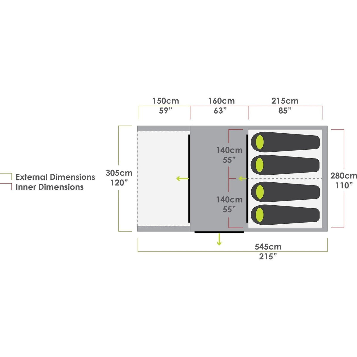 Zempire Evo TM V2 Air Tent