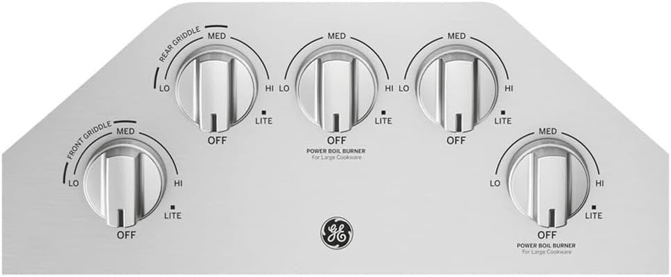 GE 36-Inch Built-in Gas Cooktop JGP5036SLSS