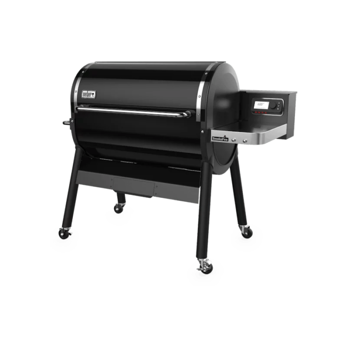 Weber SmokeFire EX6 Wood Fired Pellet Grill – Black