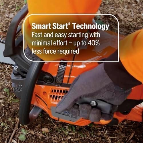 Husqvarna 967690628 545 Mark II 3.6 HP 2-Cycle X-Torq Engine 50.1cc 20 in. Gas Chainsaw with Adjustable Chain Oil Pump for Professional Tree Felling and Limbing