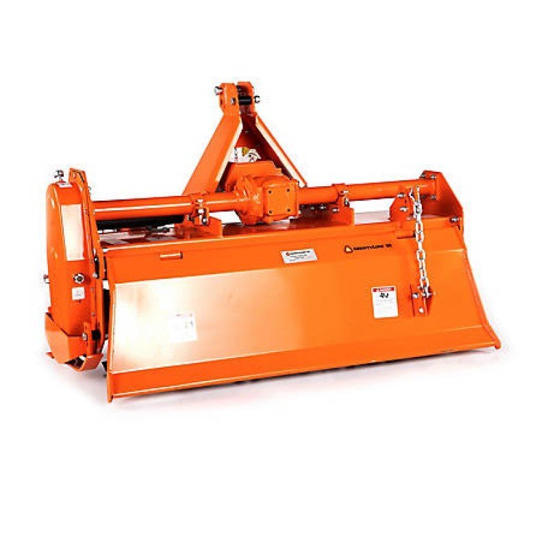 CountyLine 48 in. Rotary Tiller, Orange