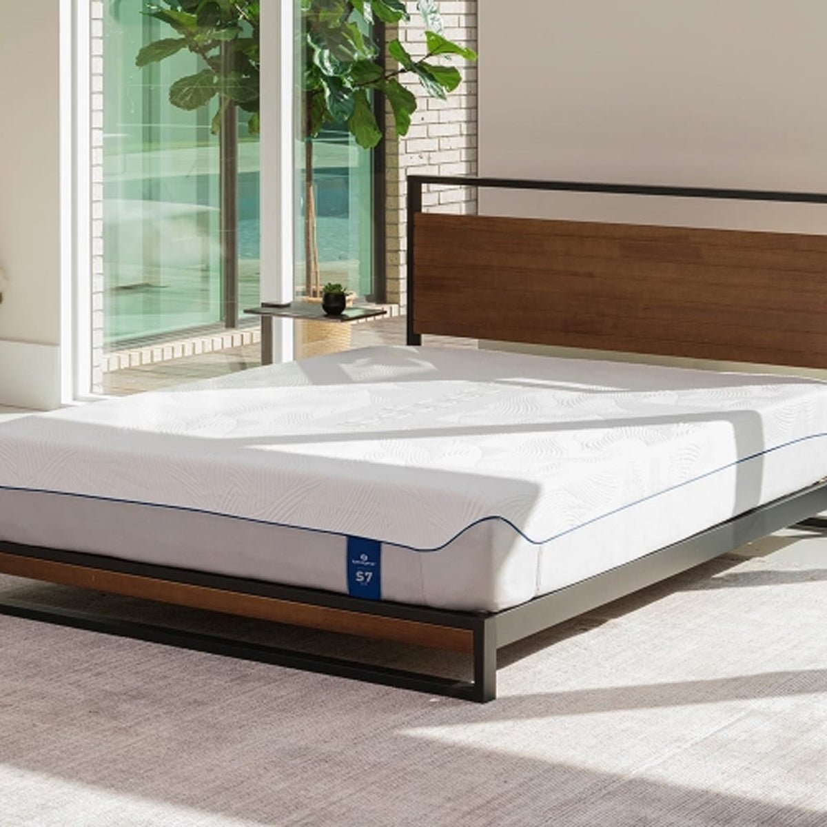 Bedgear S7 Performance Luxury Mattress – Ultra-Plush Memory Foam Recovery with Instant Cooling Fabric and Breathable Airflow Mesh - Prioka