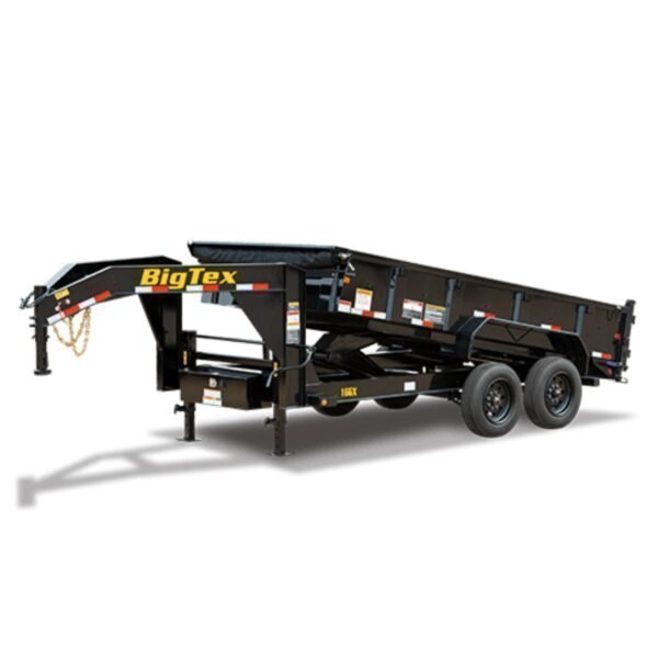 Big Tex Super Duty Tandem Axle Gooseneck Dump Trailer | 16GX - Prioka
