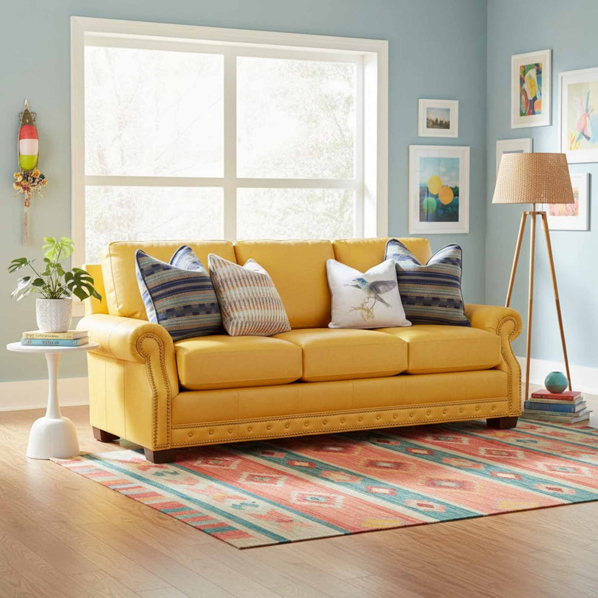 Braxton Leather Sofa - Prioka