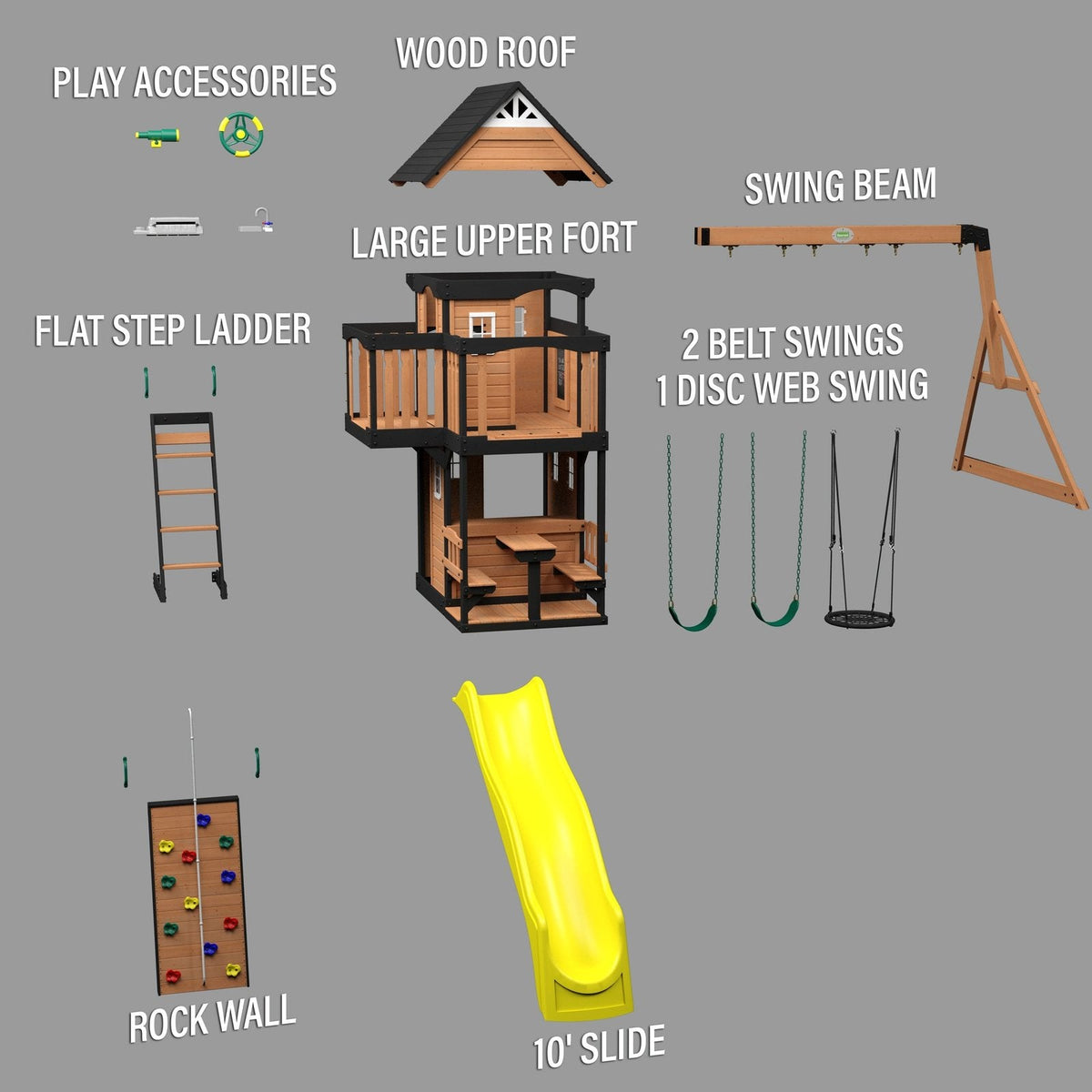Canyon Creek Swing Set - Prioka