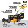 Dewalt 20V MAX 21.5 in Walk Behind Lawn Mower Kit, Hedge Trimmer Kit, String Trimmer & Leaf Blower - Prioka