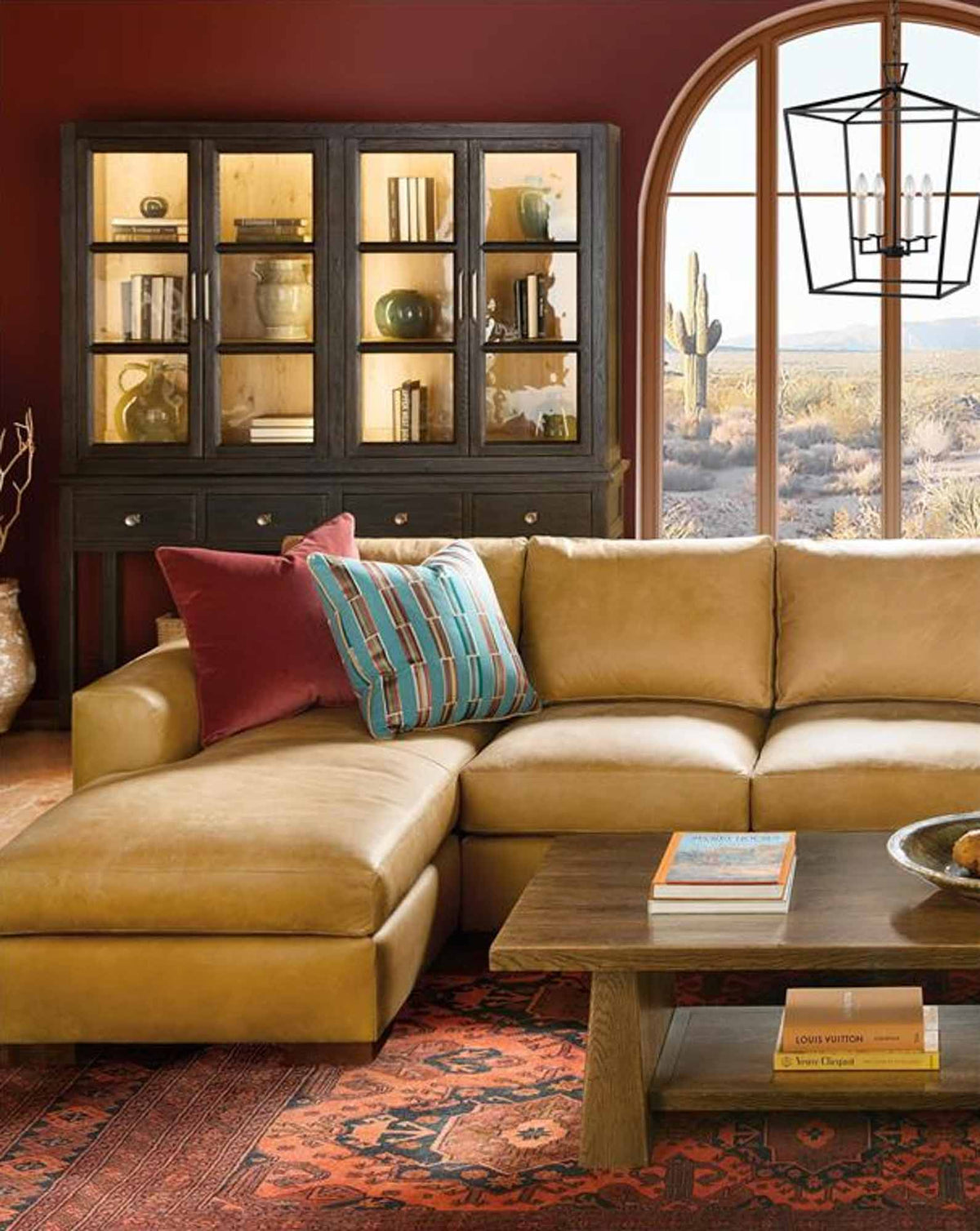 Donovan Leather Sofa With Chaise - Prioka