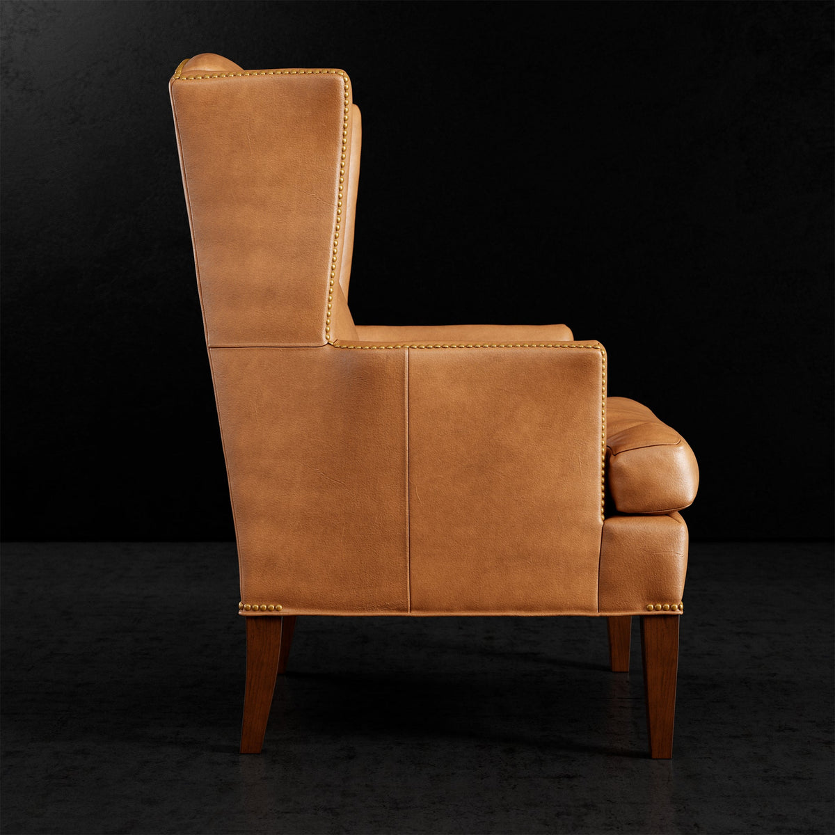 Edwardian Leather Chair - Prioka