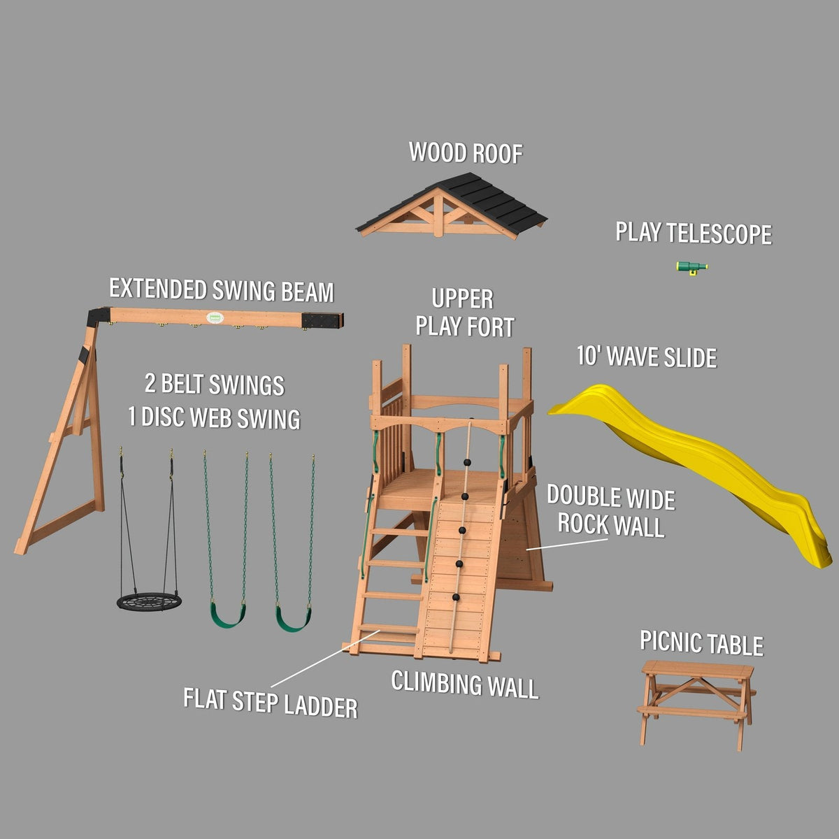 Endeavor II Swing Set - Prioka