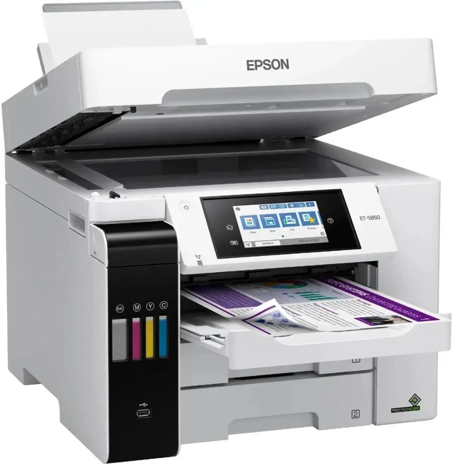 Epson EcoTank Pro ET-5850 Wireless Color All-in-One Supertanks Printer C11CJ29201 - Prioka