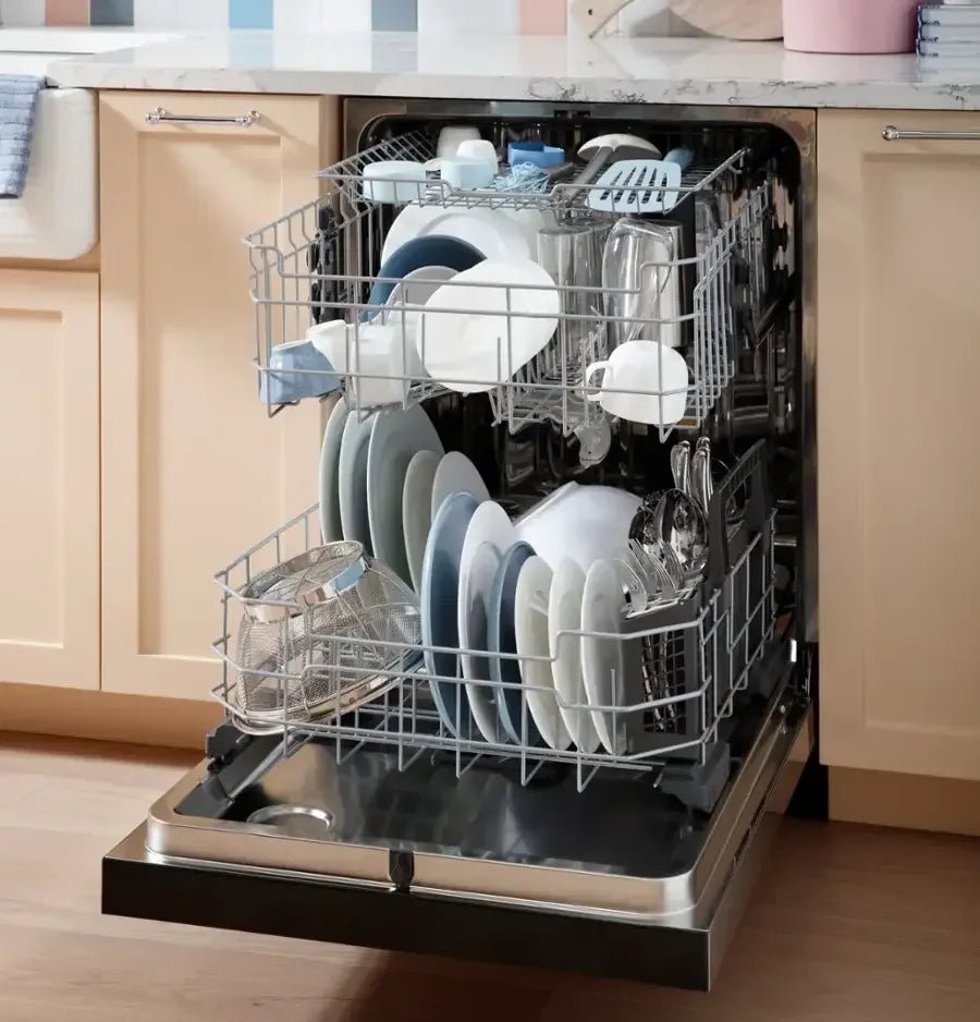 GE – 24″ Front Control Built-In Tub Dishwashers with 3rd Rack, Sanitize Cycle and 47 dBA – Stainless Steels - Prioka
