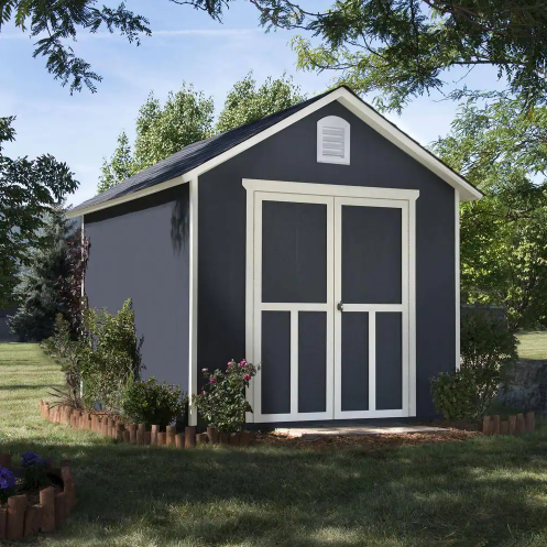 Handy Home Meridian Wooden Storage Shed – Multiple Sizes