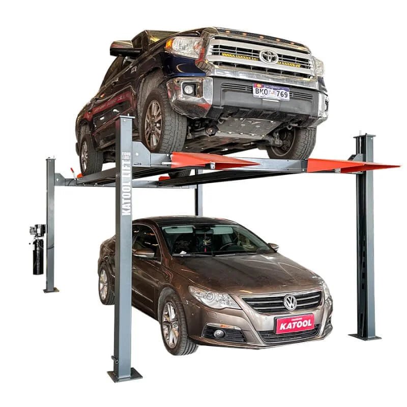 KT-4H110 4 Post Vehicles Storage Lift 11,000lb 19 reviews - Prioka