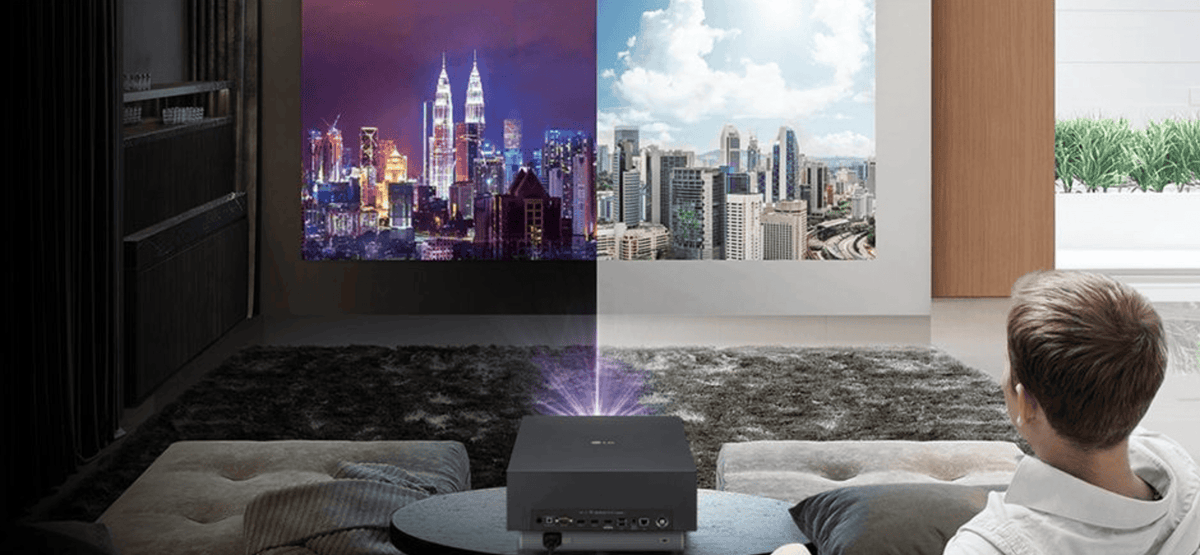 LG 4K UHD 2,700 Lumens Smart Dual Laser CineBeam Projector AU810PB - Prioka