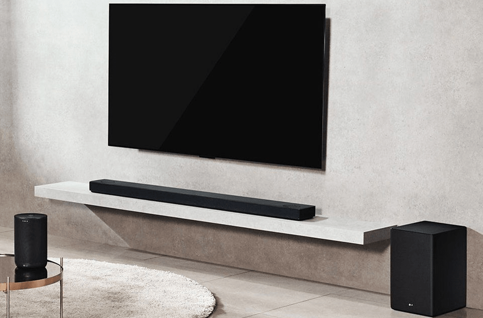 LG 550-Watt 5.1.2 Channel Sound Bar with Wireless Subwoofer SK10Y - Prioka