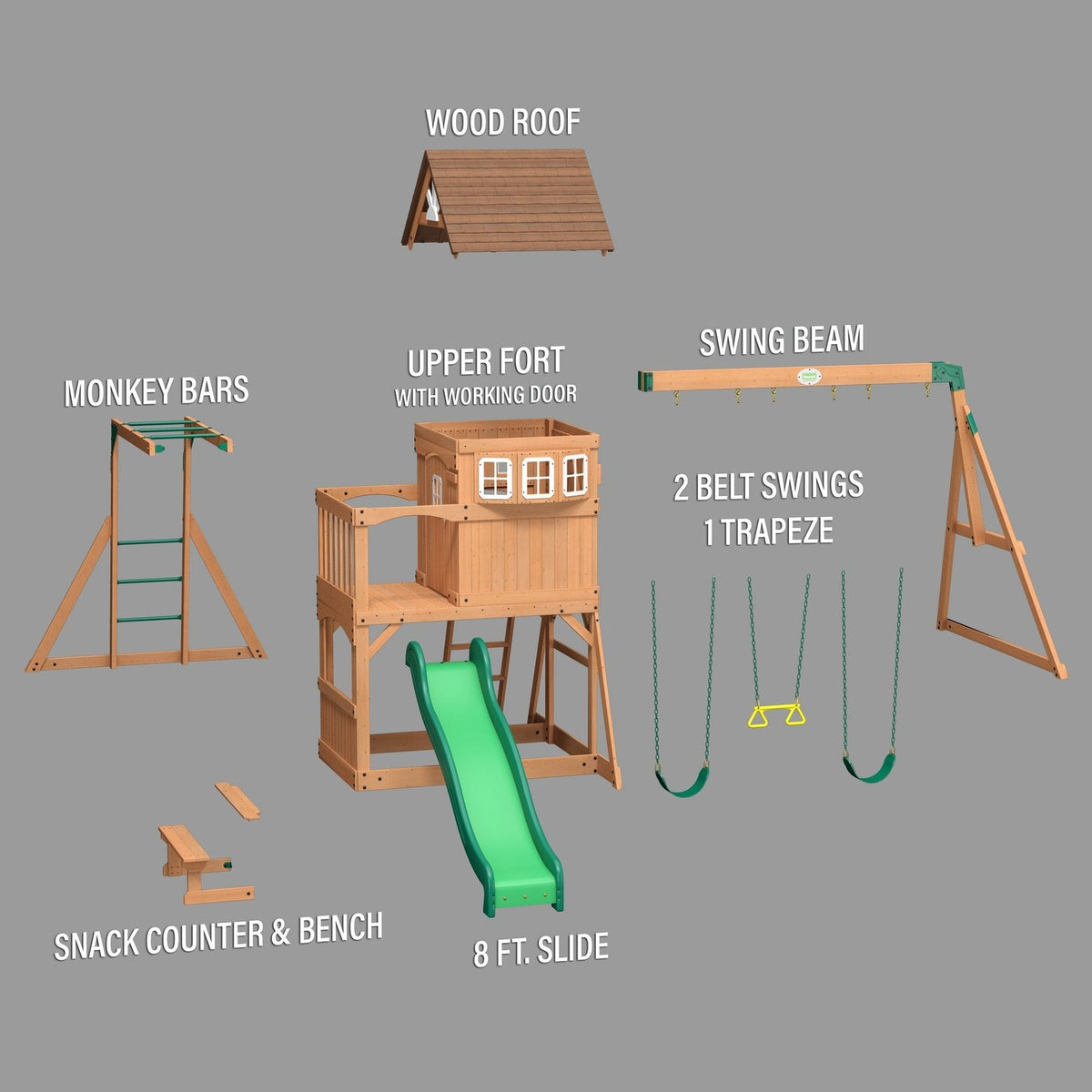 Montpelier Swing Set - Prioka