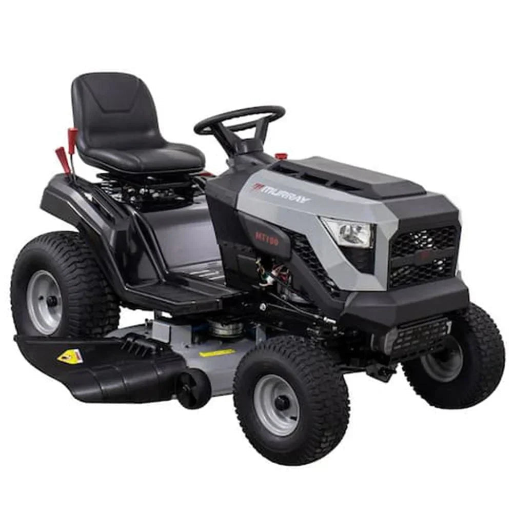 Murray MT100 42 in. 13.5 HP 500cc E1350 Series Briggs and Stratton Engine 6-Speed Manual Gas Riding Lawn Tractor Mowers. - Prioka