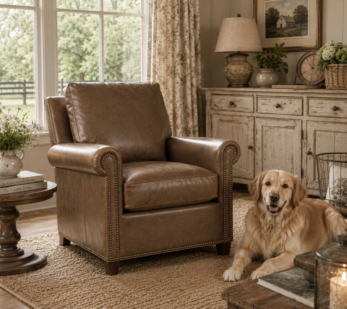 Rita Leather Chair - Prioka