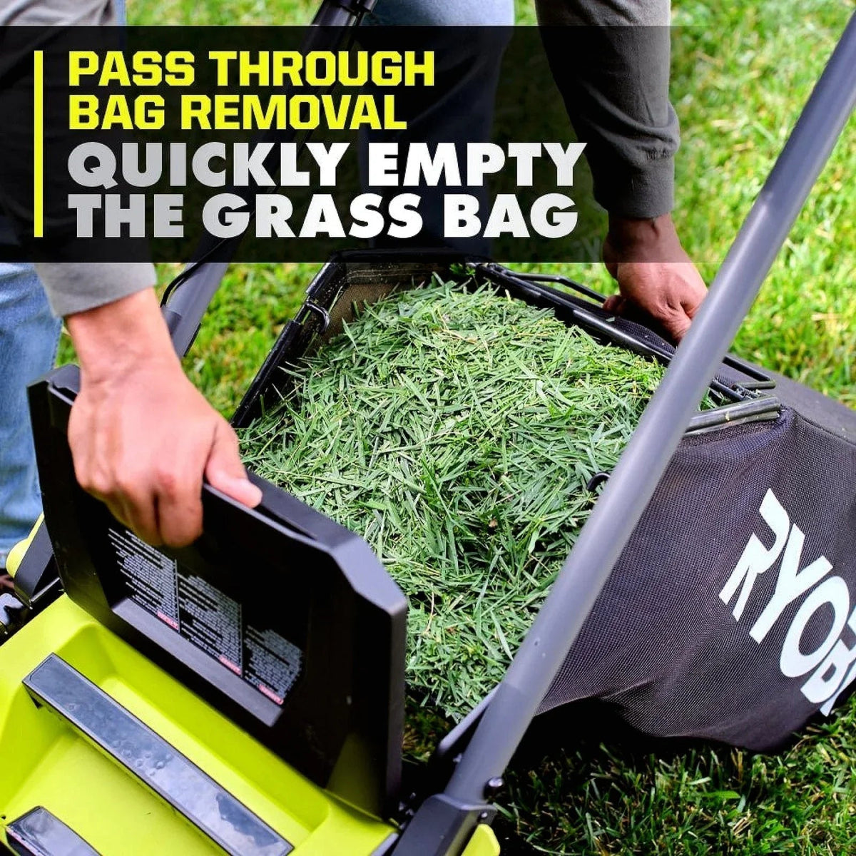 RYOBI 40V HP Brushless 20 Inch Cordless Electric Push Mower - Prioka