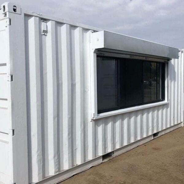 10Ft Class B, Shipping Container With Glass Door And Window