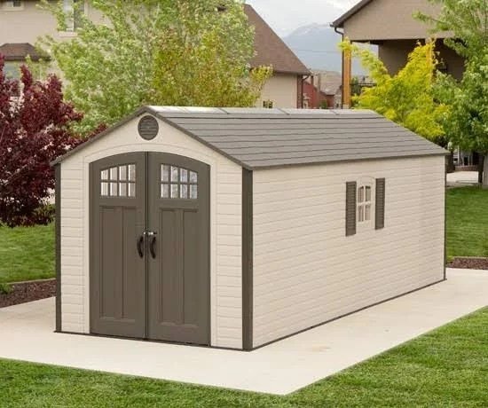 Lifetime 8 ft. W x 20 ft. D Storage Shed