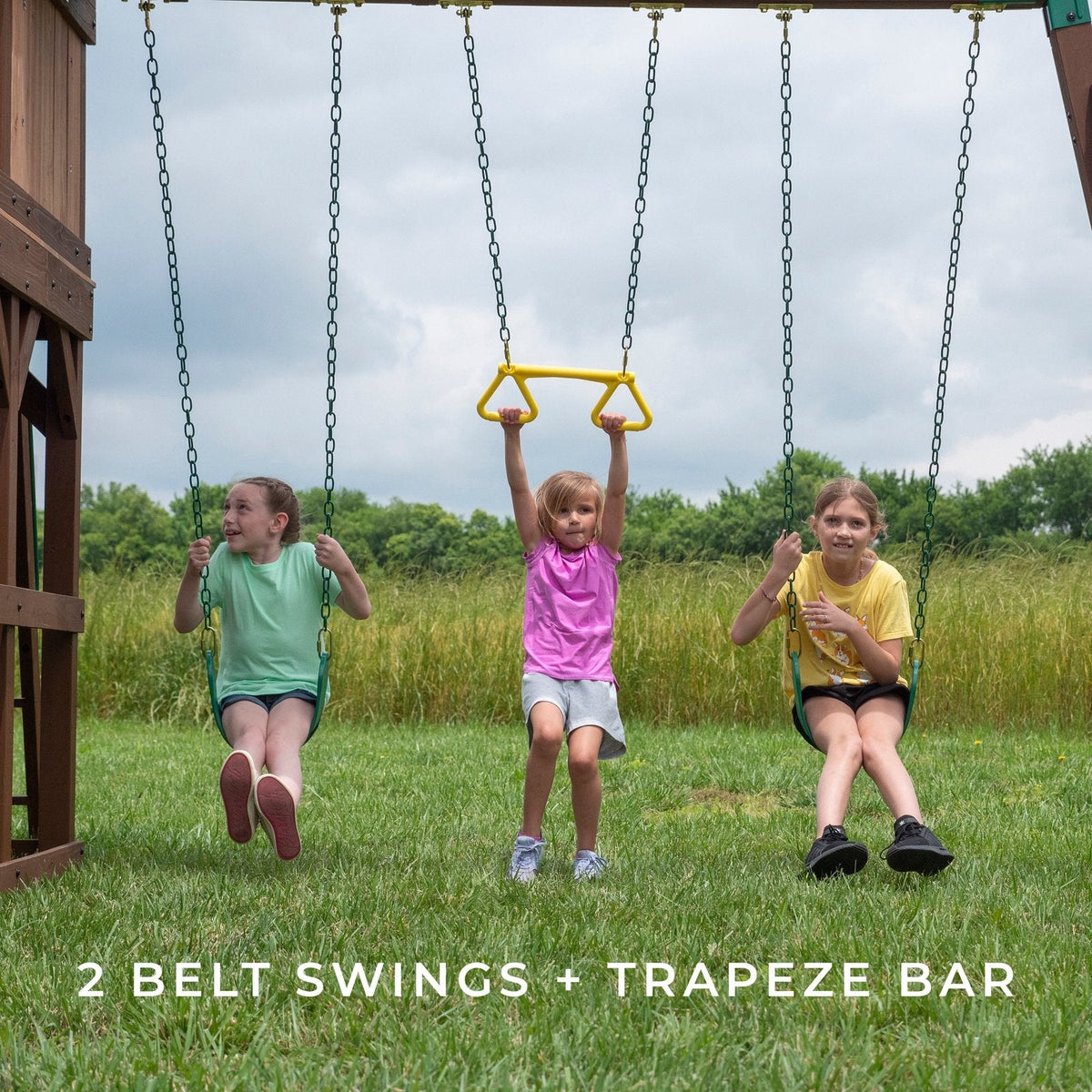 Skyfort III Swing Set - Prioka
