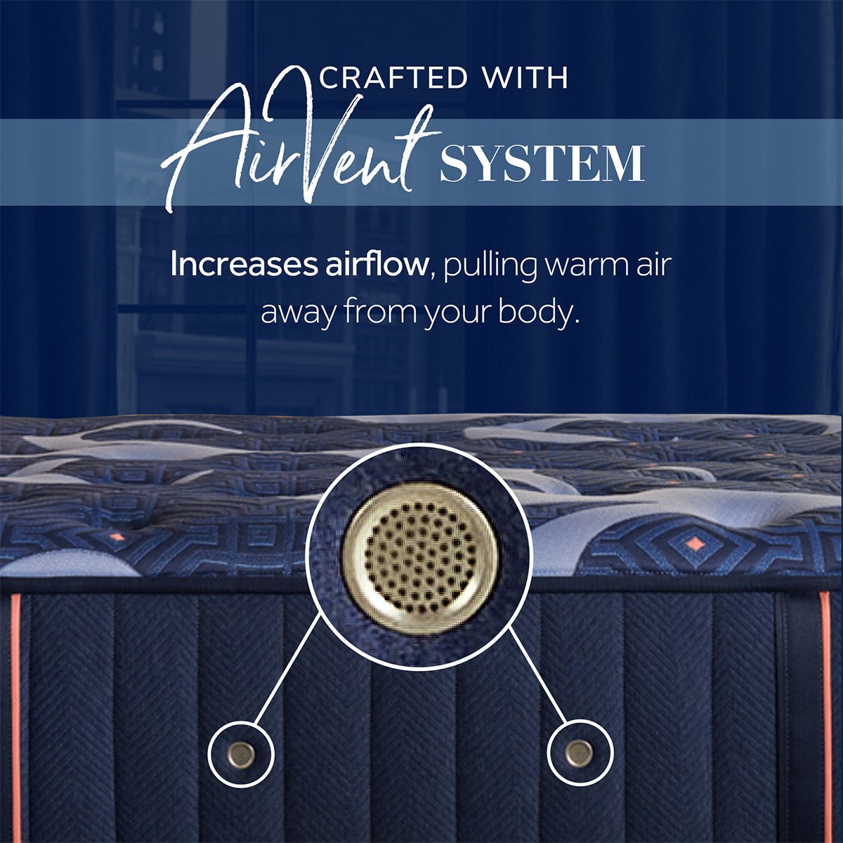 Stearns & Foster Lux Estate Medium Tight Top Mattress - Prioka