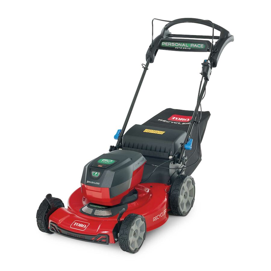 Toro® Super Recycler® – 22in Self‑Propelled Battery Lawn Mower | 60V Flex‑Force Power System® - Prioka