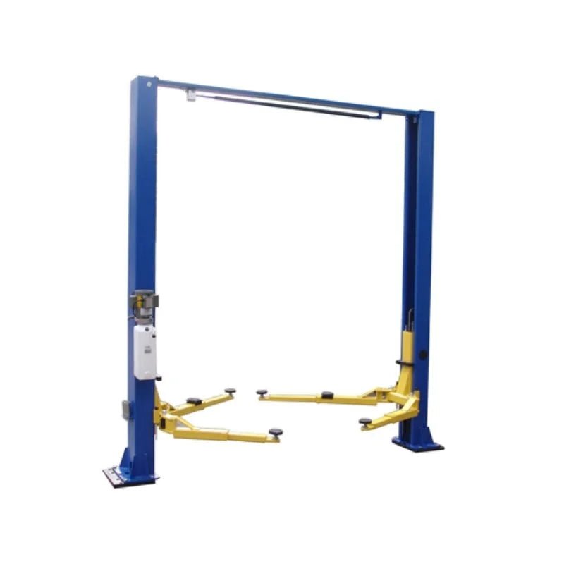 TP9KSCX, 9,000 lb 2 Post Car Lift Clears Floor – Symmetric - Prioka