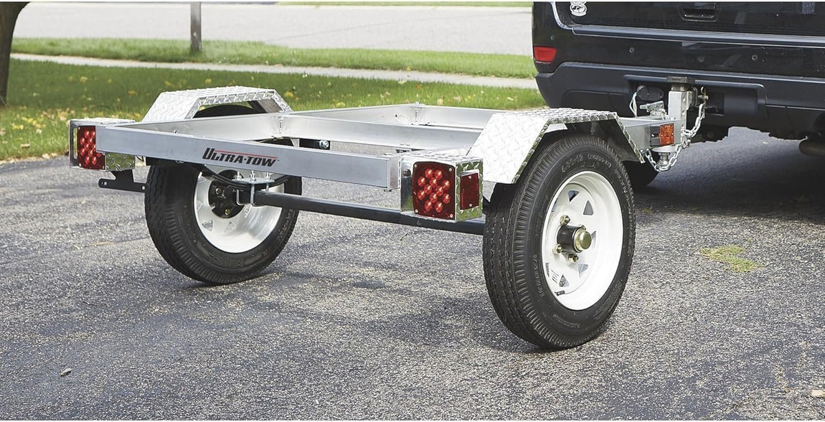 Ultra-Tow 40in. x 48in. Aluminum Utility Trailer Kit – 1060-Lb. Load Capacity - Prioka