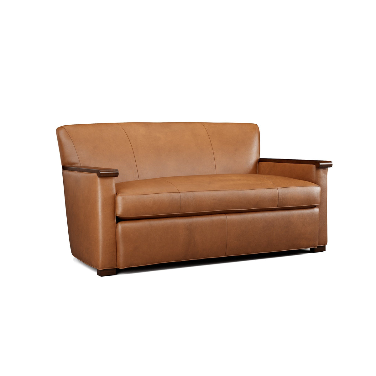 Wesley Leather Loveseat - Prioka