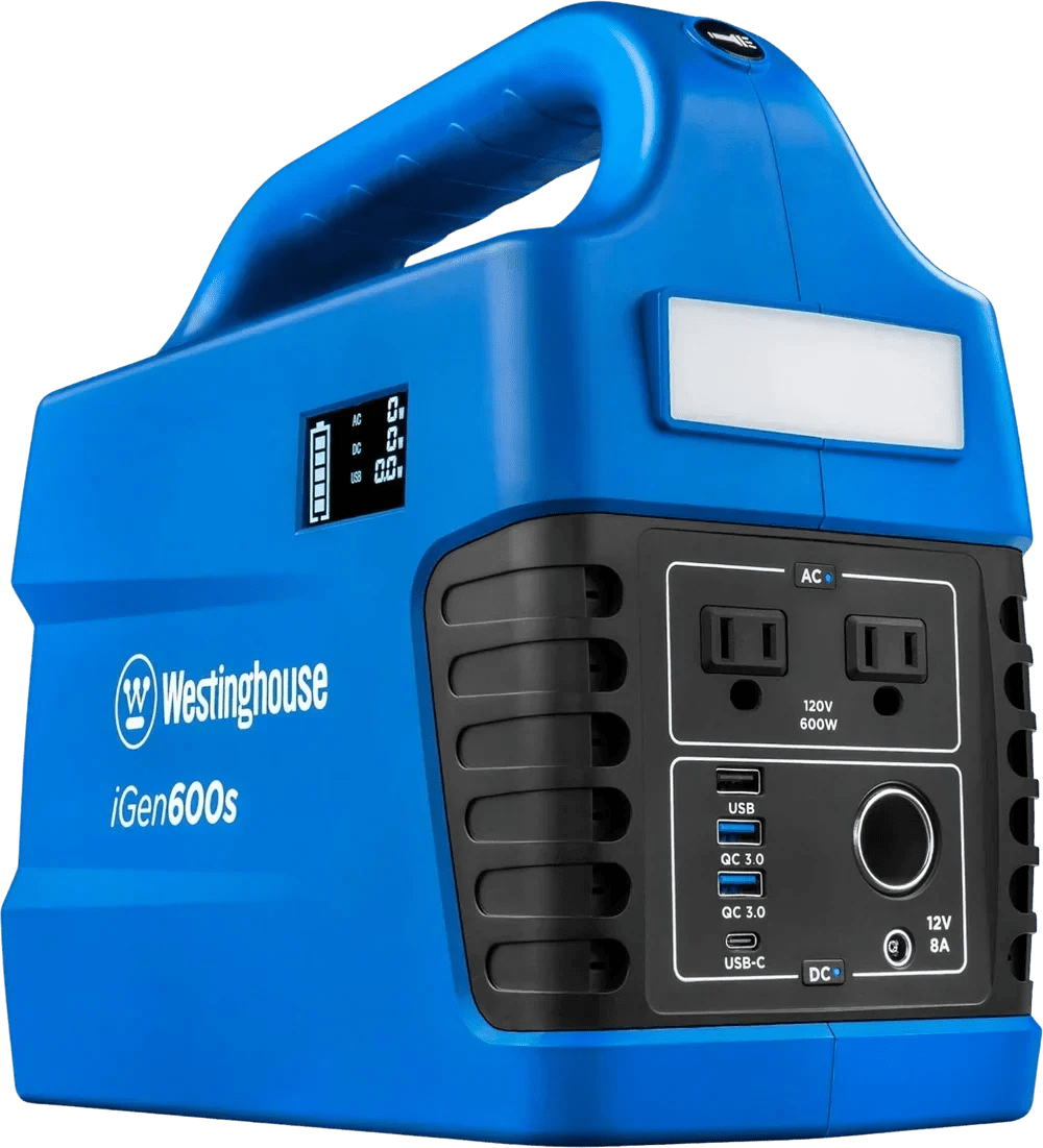 Westinghouse iGen600s Portable Power Station 600W 592Wh News. - Prioka