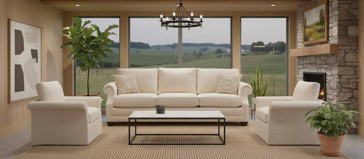 Winston Leather Sofa - Prioka