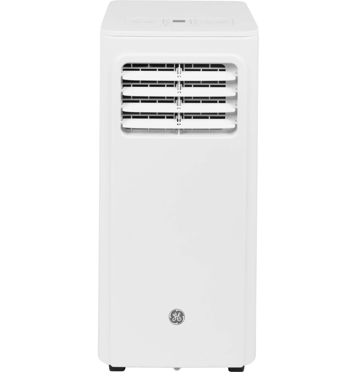 GE – 150 Sq. Ft. 5,000 BTU Portable Air Conditioner with Auto Evaporation Technology – White