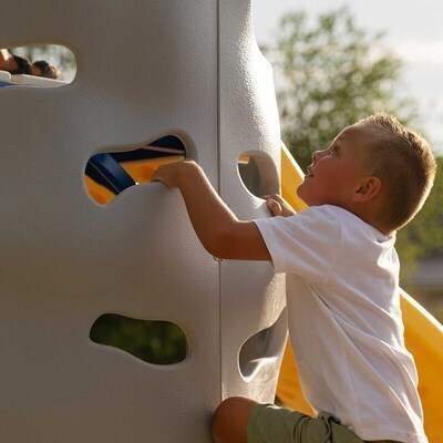 Lifetime Big Stuff Deluxe Swing Set
