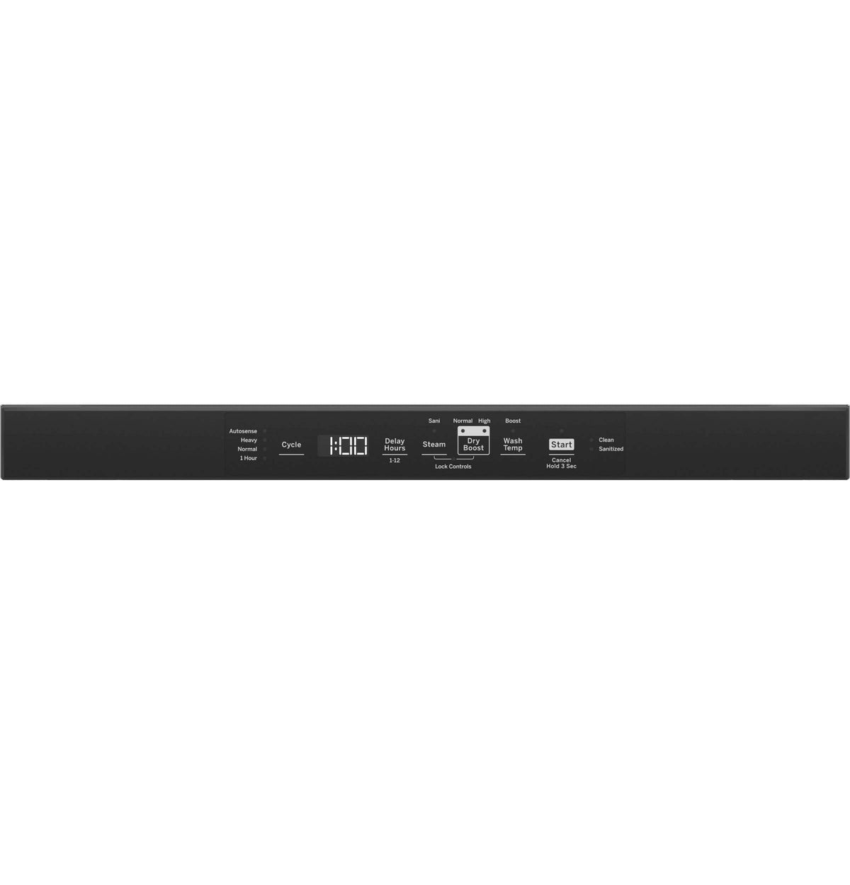GE – 24″ Top Control Built-In Hybrid Stainless Steel Tub Dishwasher with Dry Boost – Stainless Steel