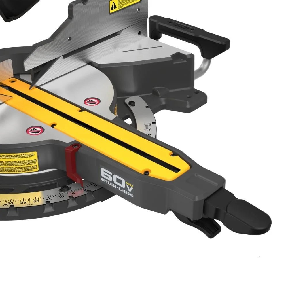 DeWalt DCS781B 60V 12″ Double Bevel Sliding Miter Saw