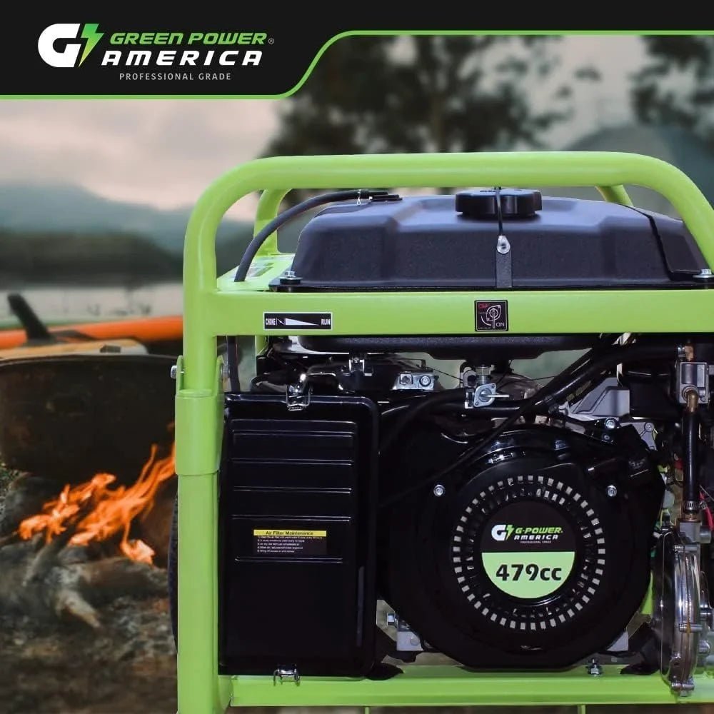 13,000W Dual Fuel Portable Generator, Powered by Gas or Propane, Electric Start, Home Backup &amp; RV Readys. - Prioka