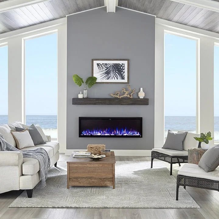 Touchstone Sideline Elite Smart 60″ WiFi-Enabled Recessed Electric Fireplace