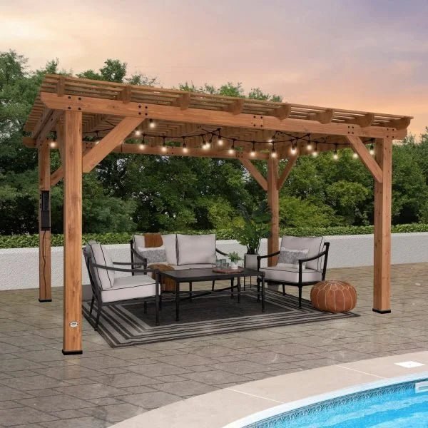 14×10 Delray Pergola - Prioka