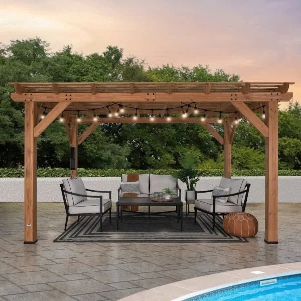 14×10 Delray Pergola - Prioka