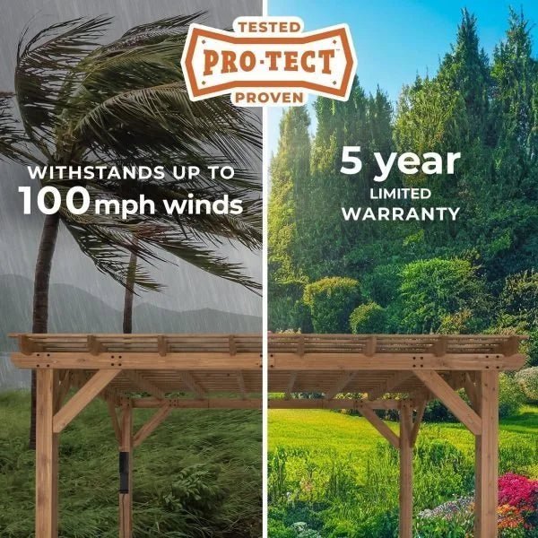 14×10 Delray Pergola - Prioka