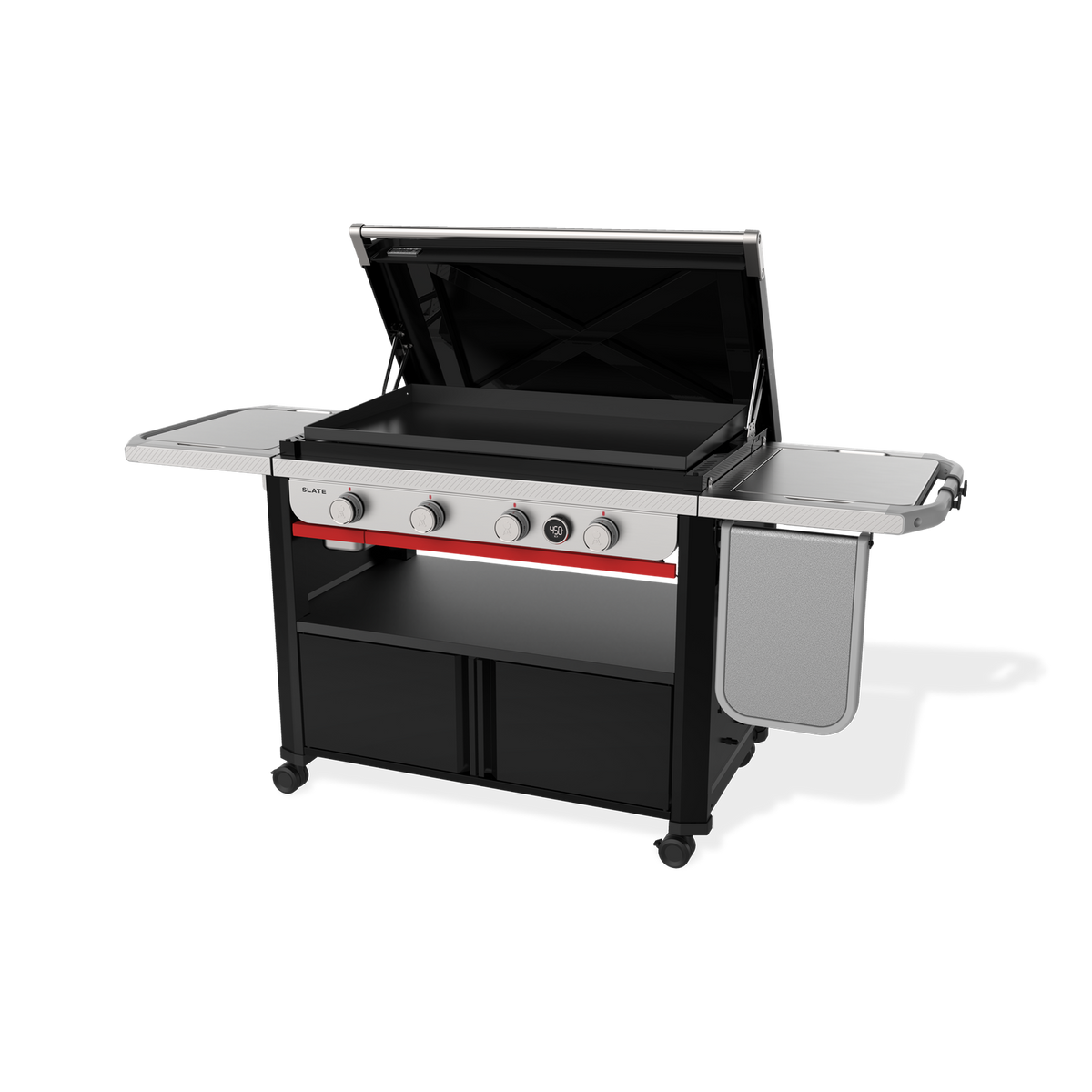 Slate® 36″ Rust-Resistant Griddle with Flip-Up Side Table (Liquid Propane)