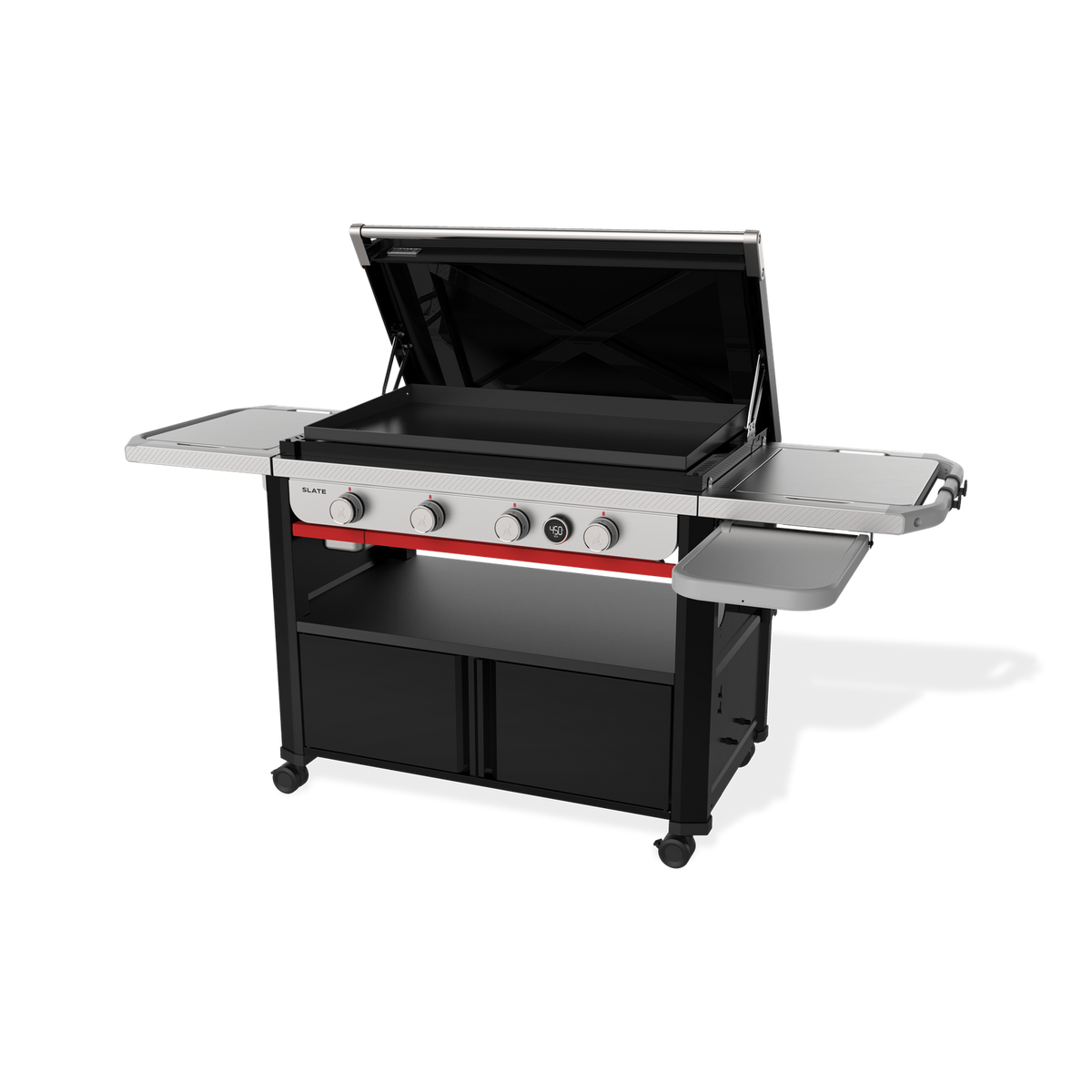 Slate® 36″ Rust-Resistant Griddle with Flip-Up Side Table (Liquid Propane)