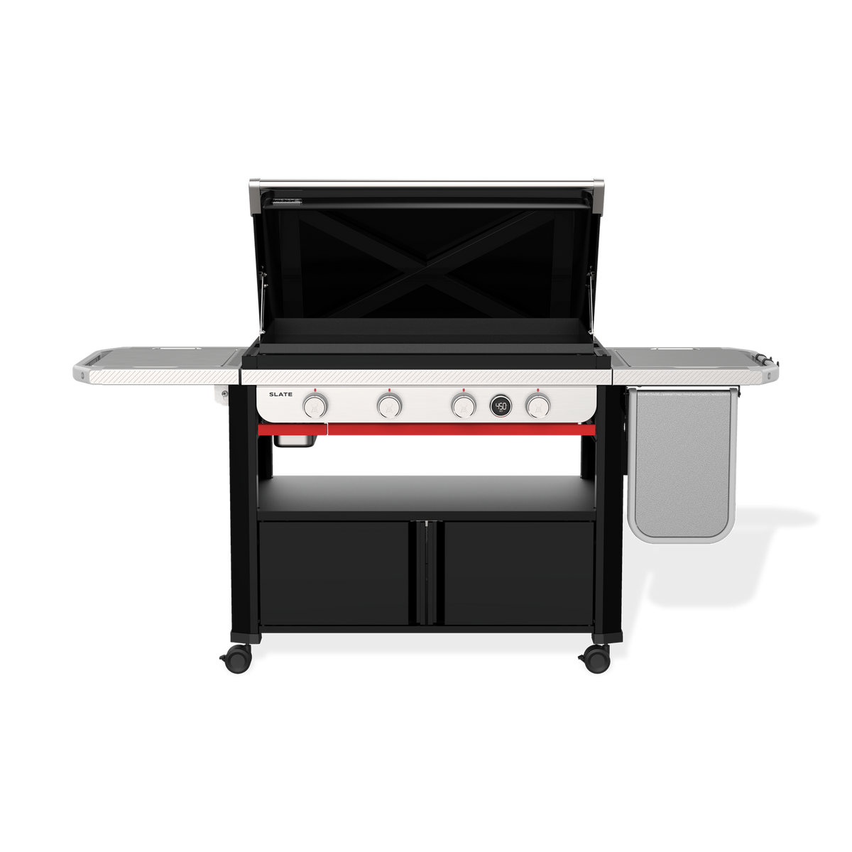 Slate® 36″ Rust-Resistant Griddle with Flip-Up Side Table (Liquid Propane)