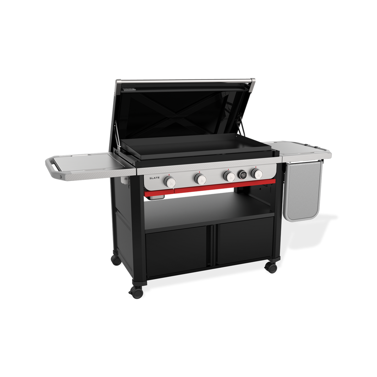 Slate® 36″ Rust-Resistant Griddle with Flip-Up Side Table (Liquid Propane)