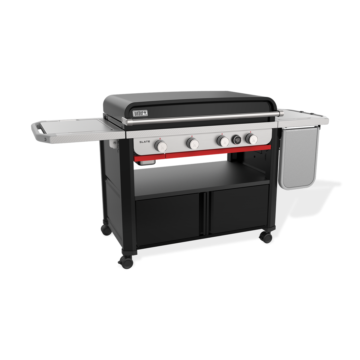 Slate® 36″ Rust-Resistant Griddle with Flip-Up Side Table (Liquid Propane)