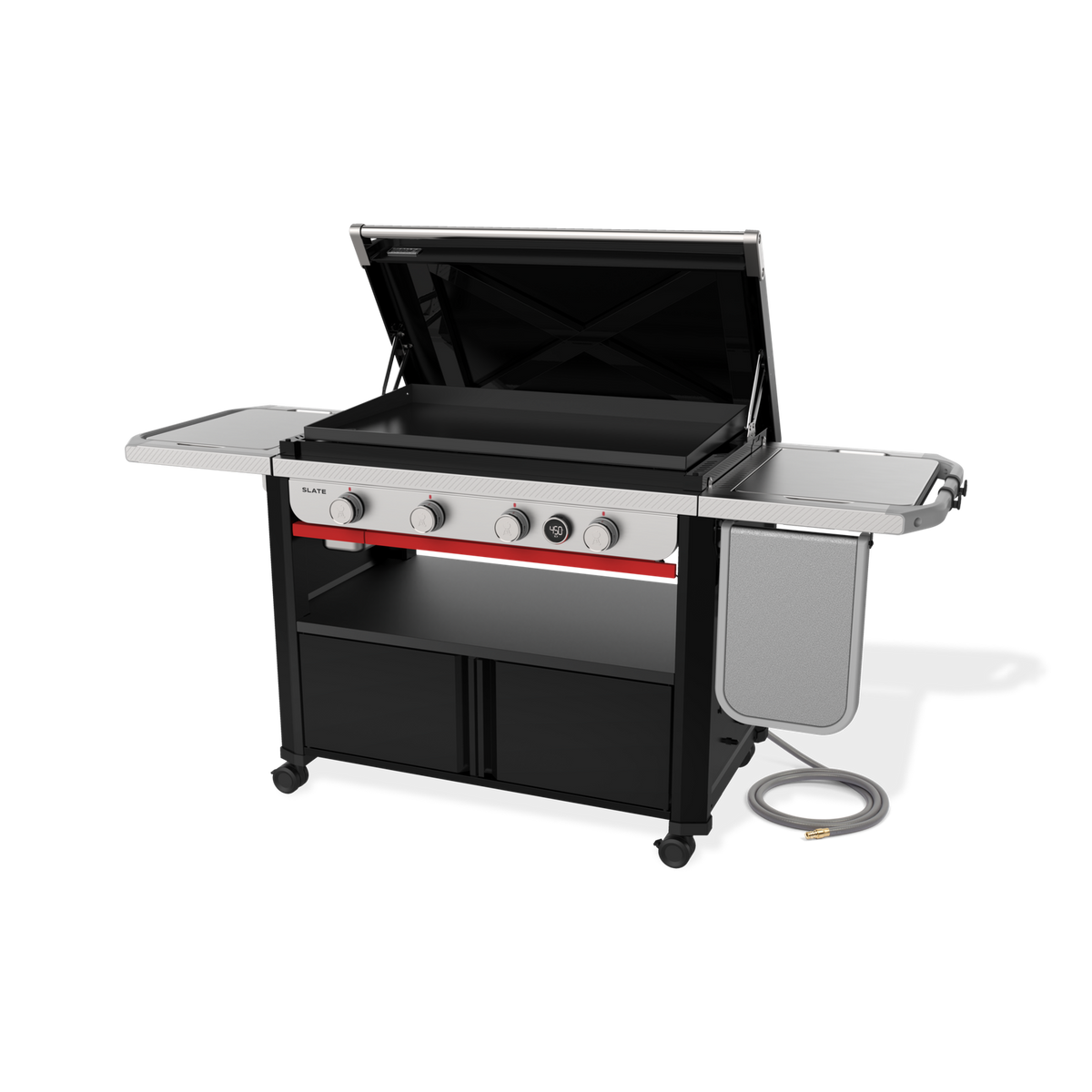 Slate® 36″ Rust-Resistant Griddle with Flip-Up Side Table (Natural Gas)