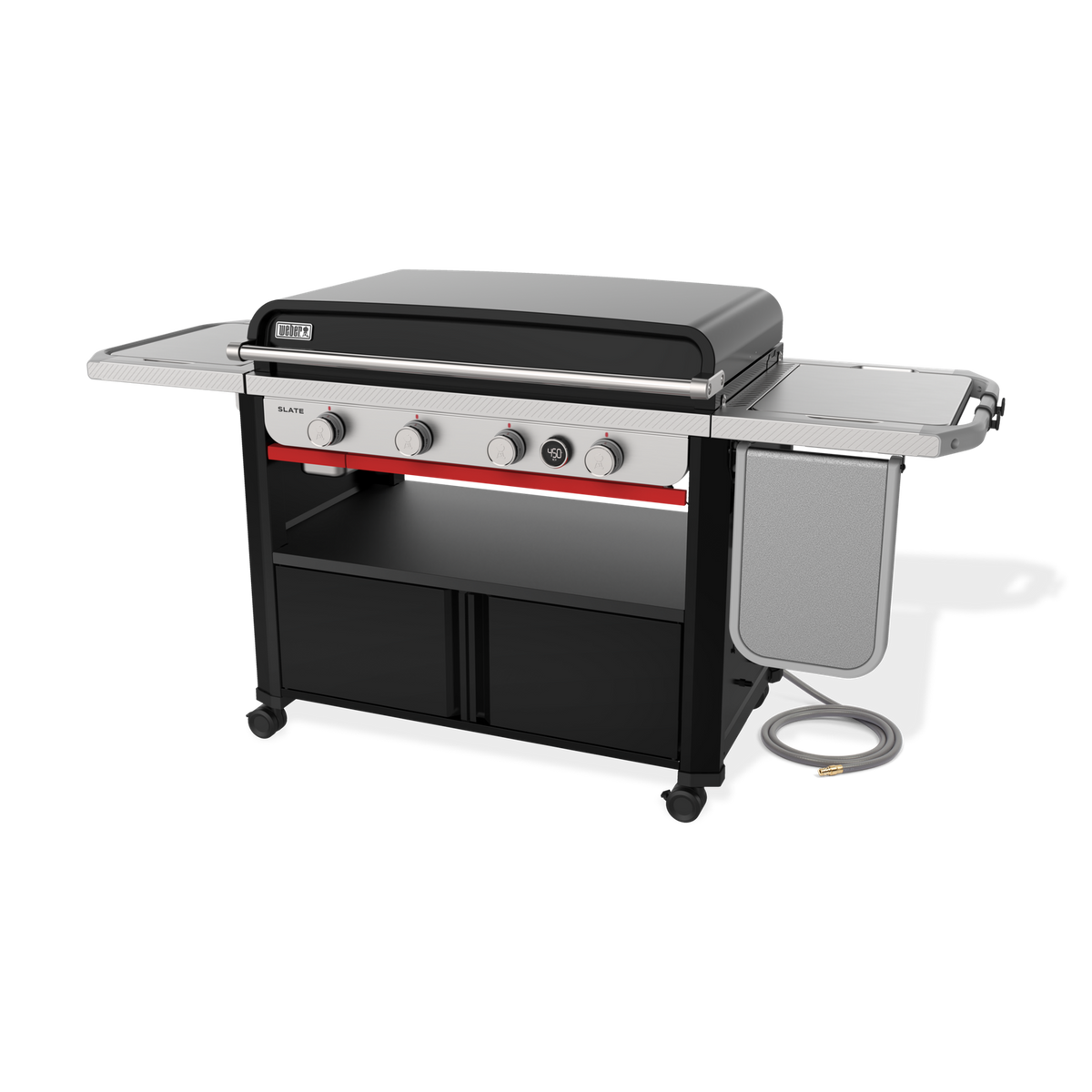 Slate® 36″ Rust-Resistant Griddle with Flip-Up Side Table (Natural Gas)